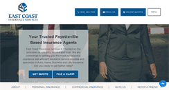 Desktop Screenshot of eastcoastinsuranceservices.com